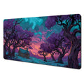 Mysterious Purple Forest Large Gaming Mouse Pad & Desk MAT