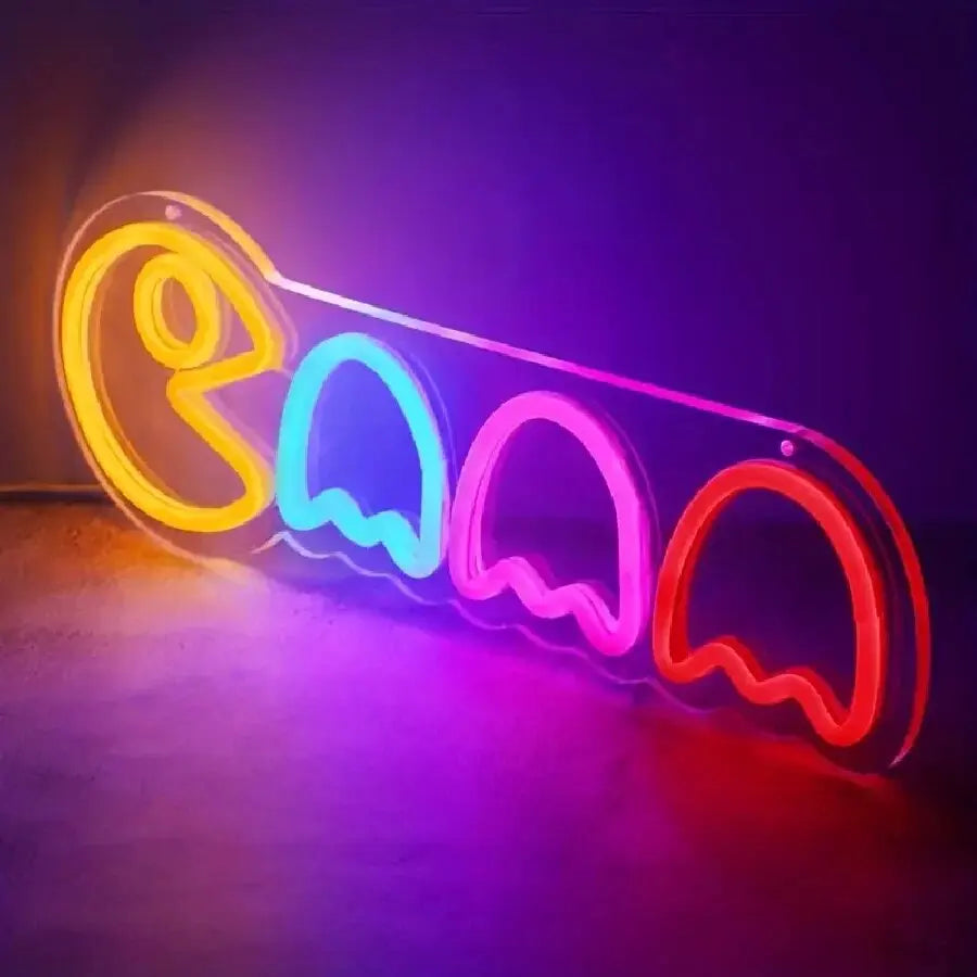 LevelUp LED Gaming Neon Sign