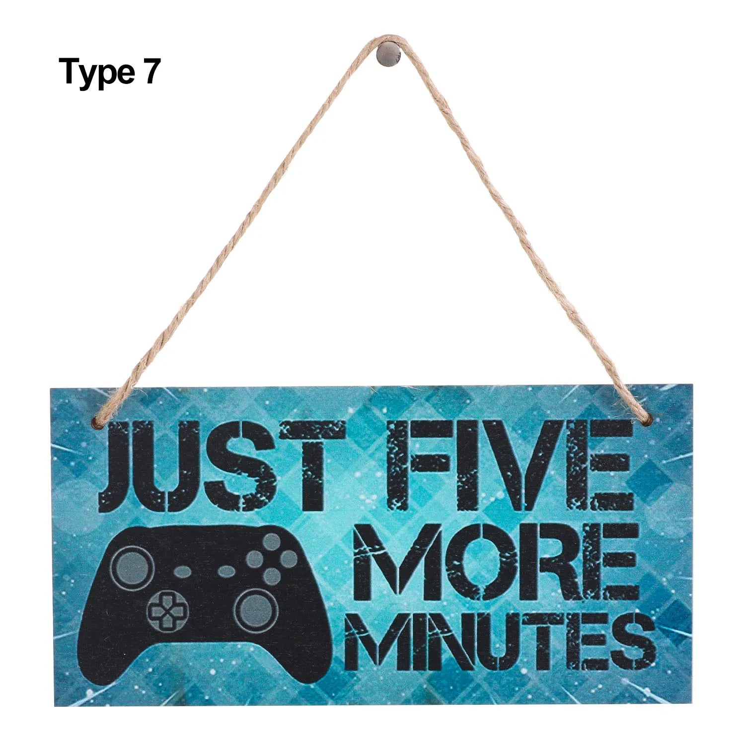 Premium Wooden Gaming Room Sign