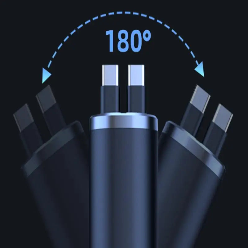 NovaCharge 120W - Dual Retractable Fast Car Charger