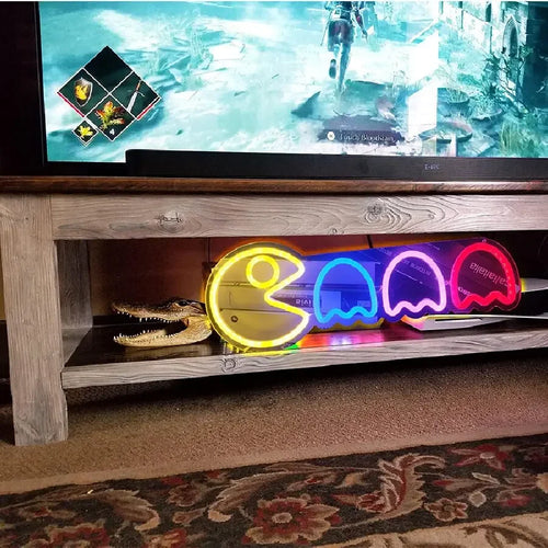 LevelUp LED Gaming Neon Sign