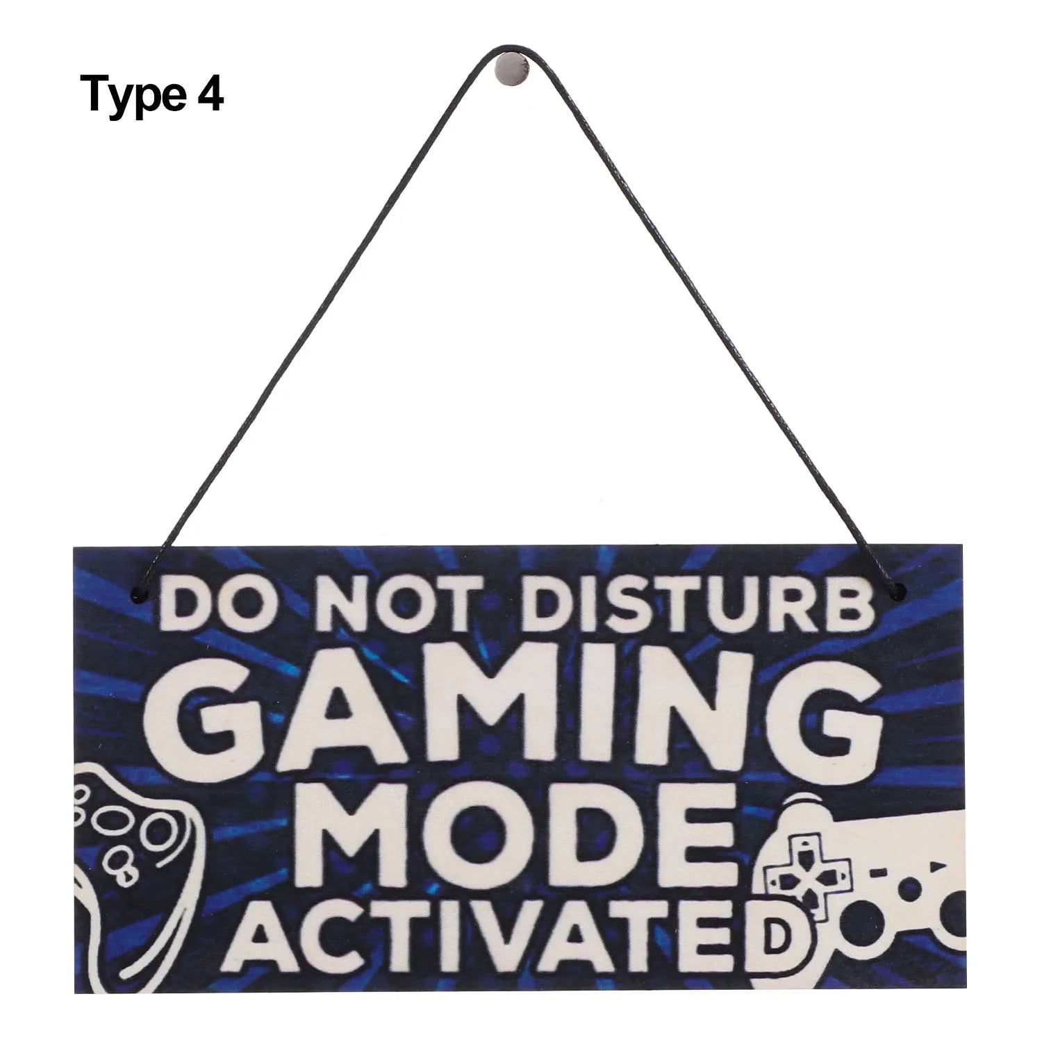 Premium Wooden Gaming Room Sign